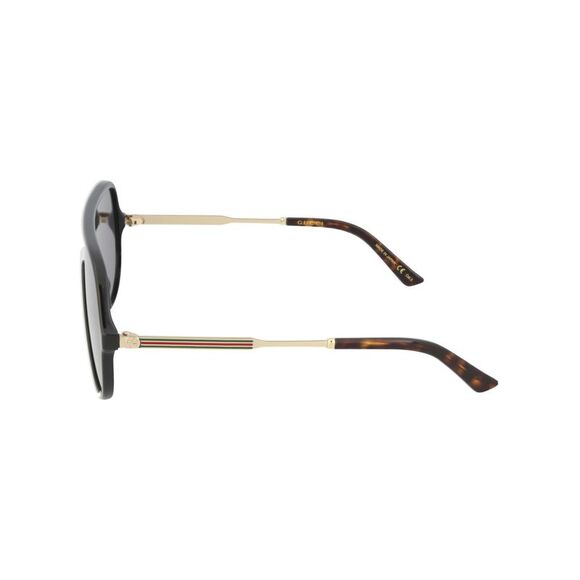 Gucci Shield-Frame Injection Wrap Sunglasses Multi Unisex-Adult - Picture 3 of 5